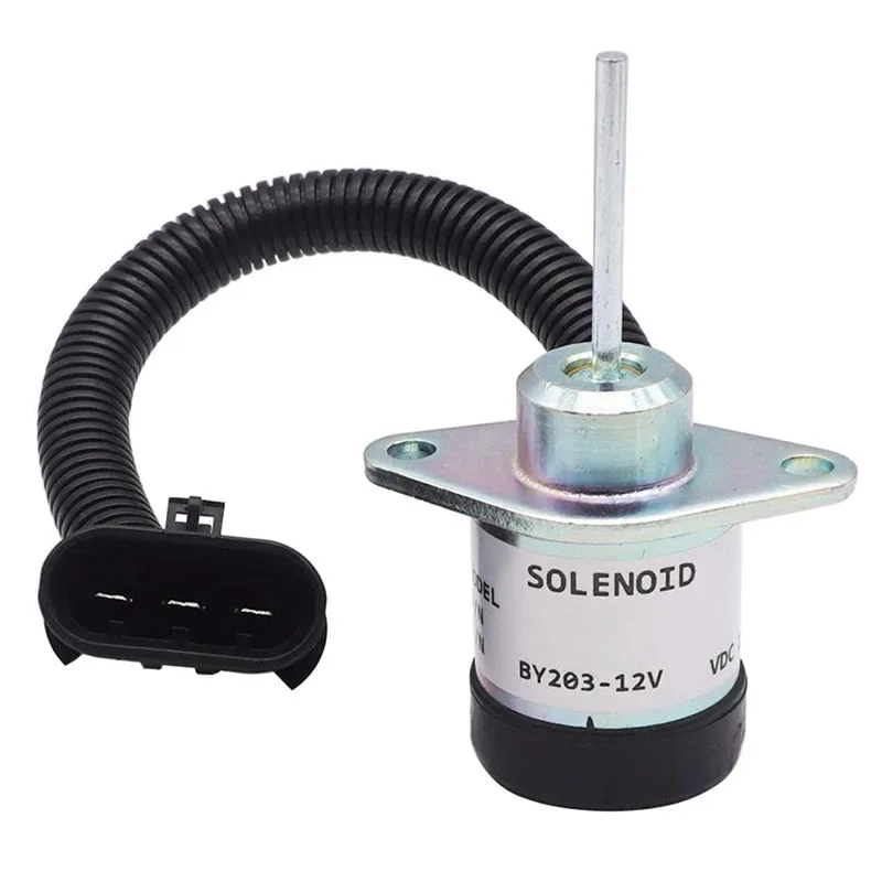 Solenoide Di Intercettazione Carburante 12V 6691313 Compatibile Con Bobcat S160 S185 S205 450 S510 T550 T590 T630 Bobcat 425 Con Kubota V1505