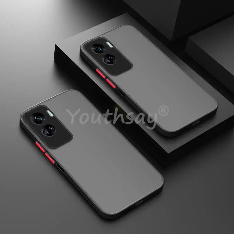 Per Honor 90 Lite Custodia In Silicone Opaco Tpu Gomma Trasparente Capa Custodia Antiurto Honor 90 Lite Cover Honor 90 Lite Case