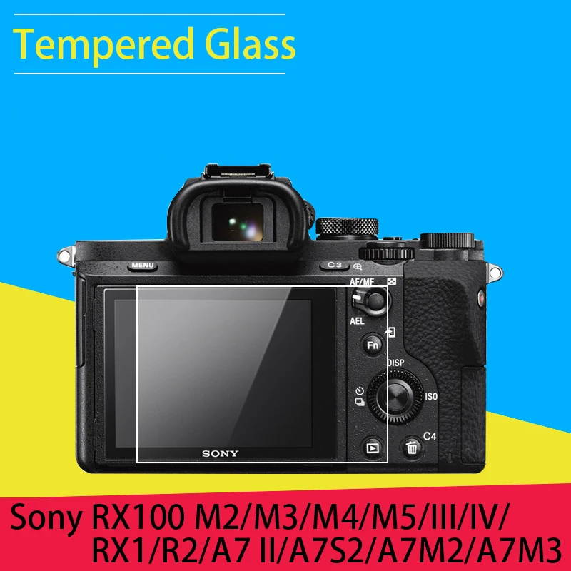 Pellicola Lcd In Vetro Temperato Per Proteggi Schermo Per Sony Rx100 M5 M4 M3 M2 Rx1 Rx1 R2 A7Ii R2 A7M2 S2 R3 A7M3 A9