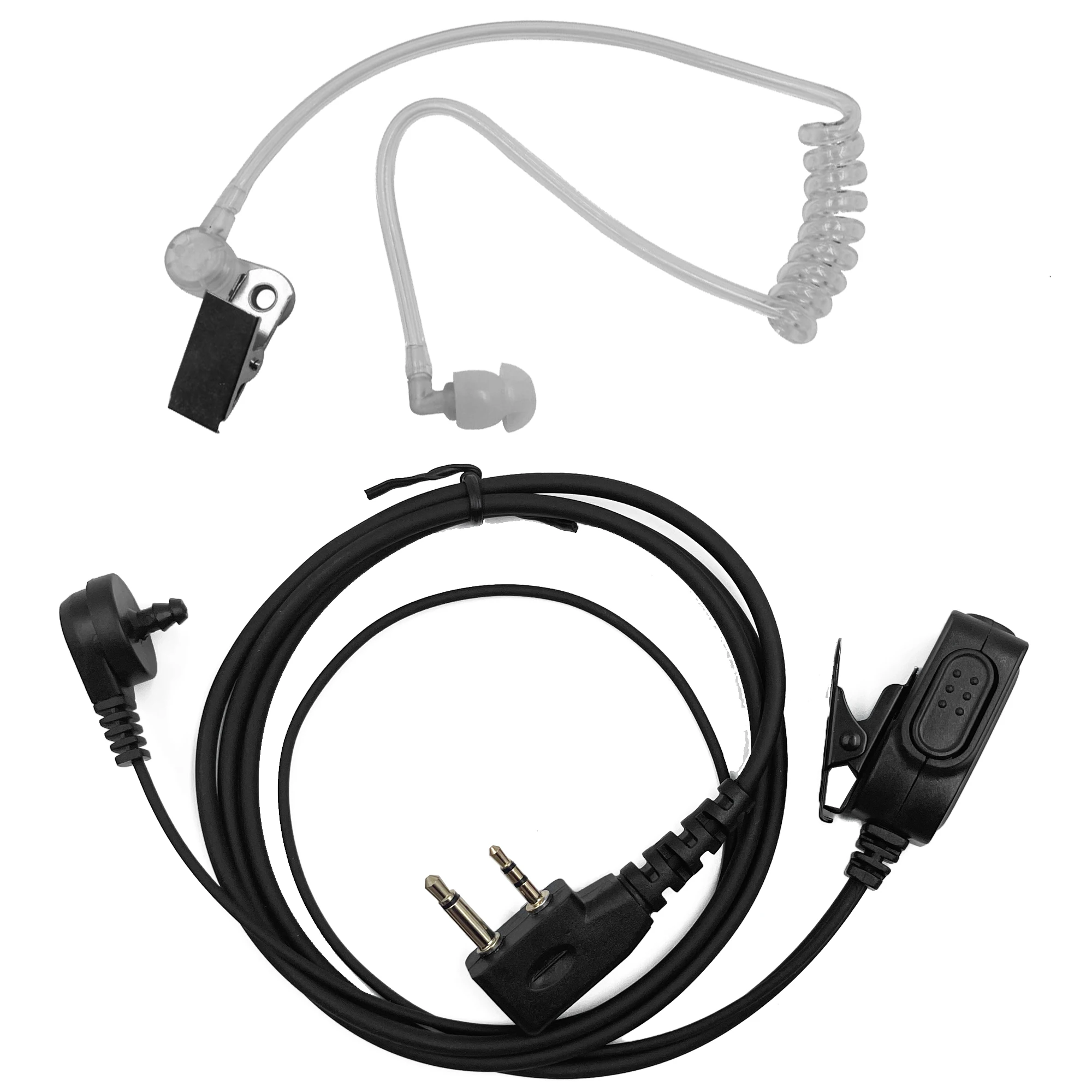 Auricolare A Tubo D'Aria Per Midland G6 G7 Gxt760 Gxt795 Gxt450 Lxt110 Ricetrasmettitore Radio Portatile Cuffie Ptt Mic Per Midland