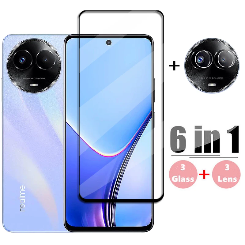 Vetro Temperato A Copertura Totale Per Realme 11X Glass Realme 11 5G 11X Pellicola Protettiva Per La Protezione Dello Schermo Del Telefono Per Realme 