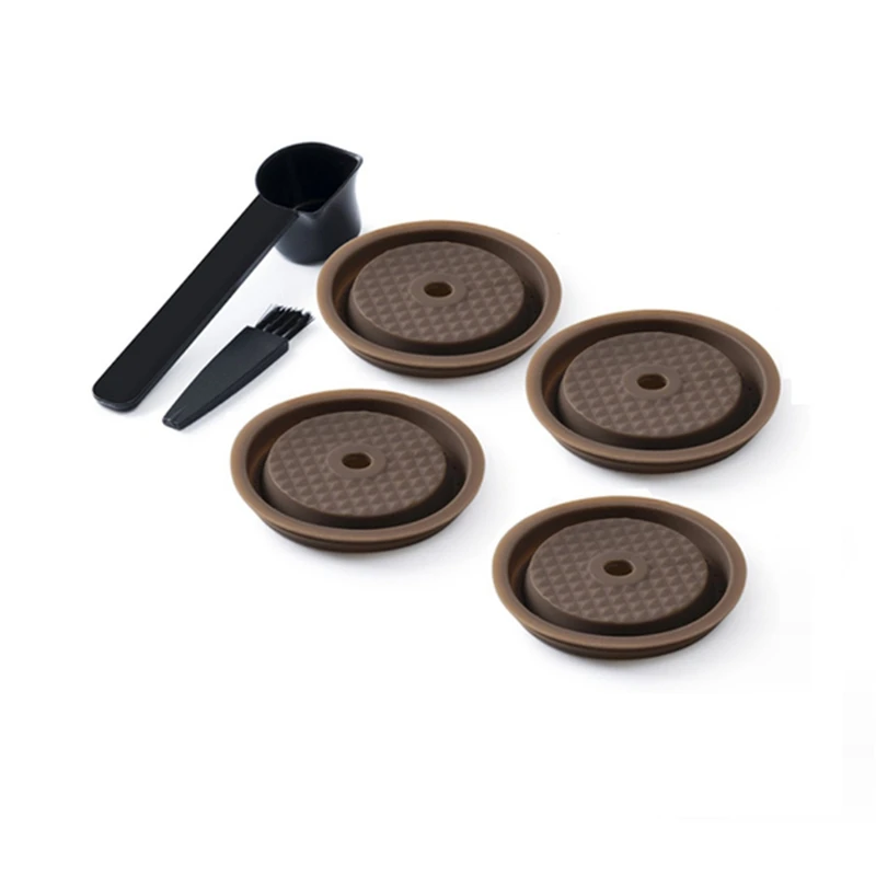 Coperchi Per Capsule Di Caffè Da 4 Pezzi, Tappi In Silicone Per Uso Alimentare Per Cialde Nespresso Vertuo, Coperchio Per Cialde Vertuo Per Nespresso 