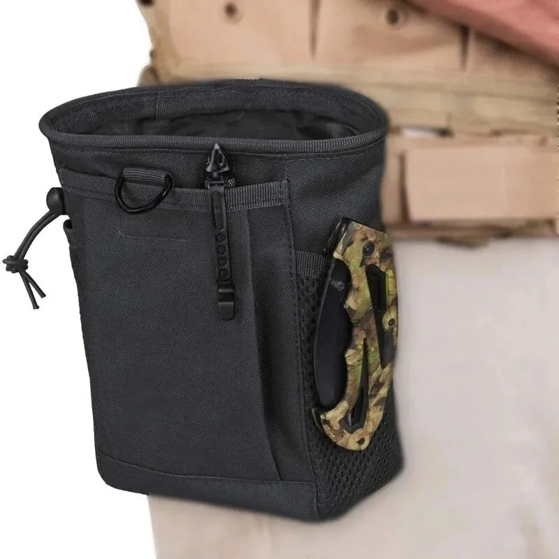 Tactical Molle Magazine Dump Pouch Coulisse Utility Belt Softair Military Airsoft Accessori Da Caccia Edc Goods Ammo Pouch
