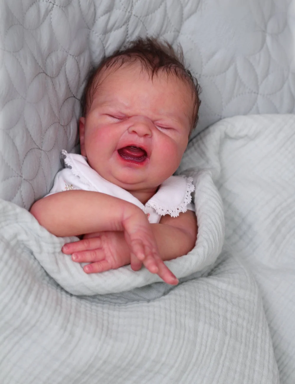 Kit Bambola Reborn Da 19 Pollici Maria Cry Sleeping Baby Doll Kit Rinato Non Verniciato Parti Di Bambole Con Kit Di Bambole Fatte A Mano Con Corpo In 