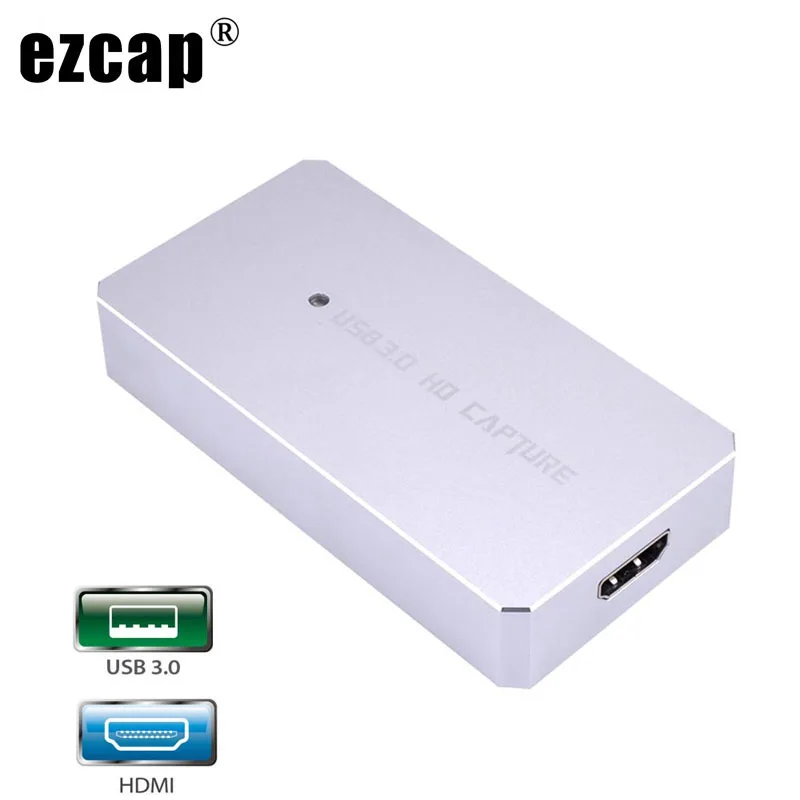 Ezcap287P Usb3.0 Scheda Di Acquisizione Del Gioco Hdmi Full Hd 1080P 60Fps Registrazione Video Per Ps4 Xbox Switch Tv Box Camera Record Live Streaming