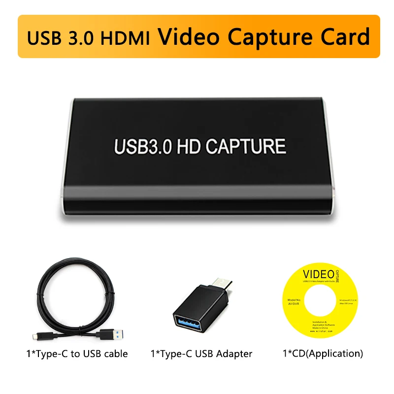 Hdmi A Usb 3.0 Video Cattura Dongle 1080P 60Fps Video Audio Grabber Gioco Cattura Registratore Per Xbox Ps4 Live Tv