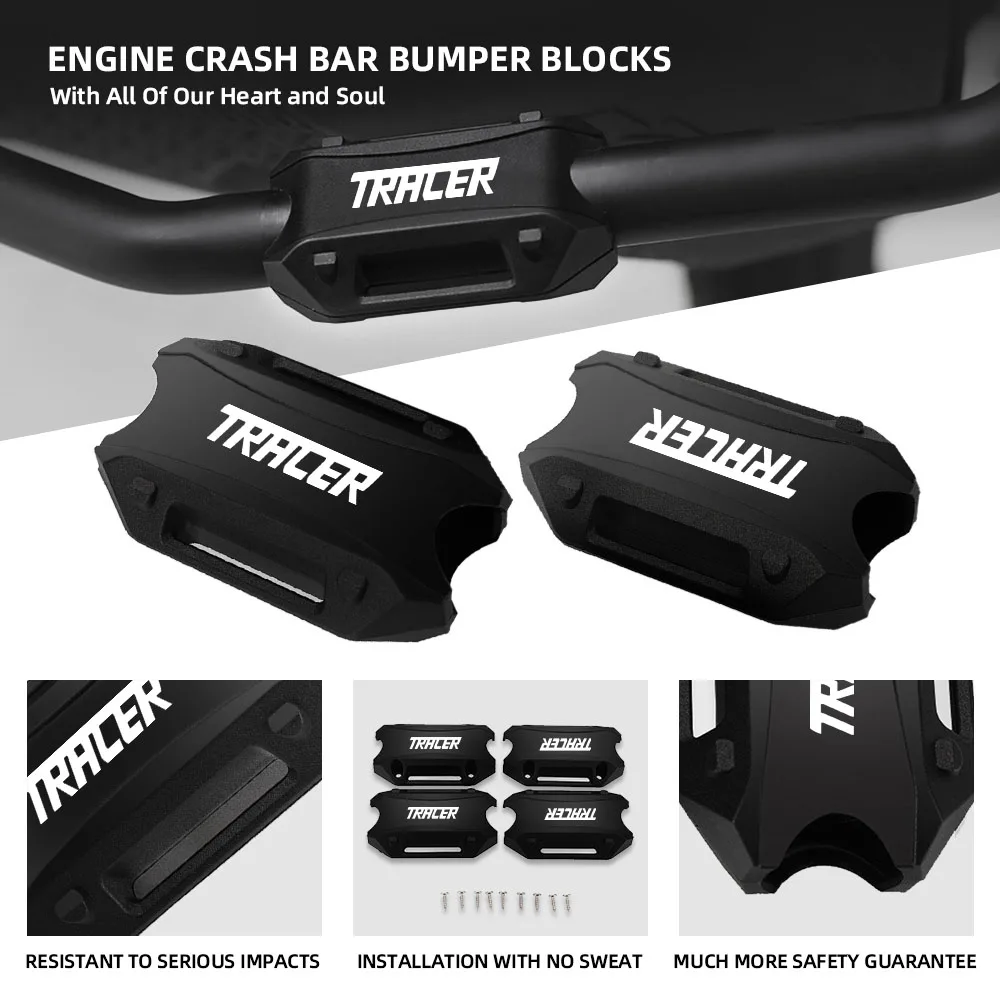 Tracer900Gt Paraurti Protezione Motore Moto 25Mm Protezione Per Yamaha Tracer 900 Gt Tracer 700 Gt Block Crash Bar Decorativo