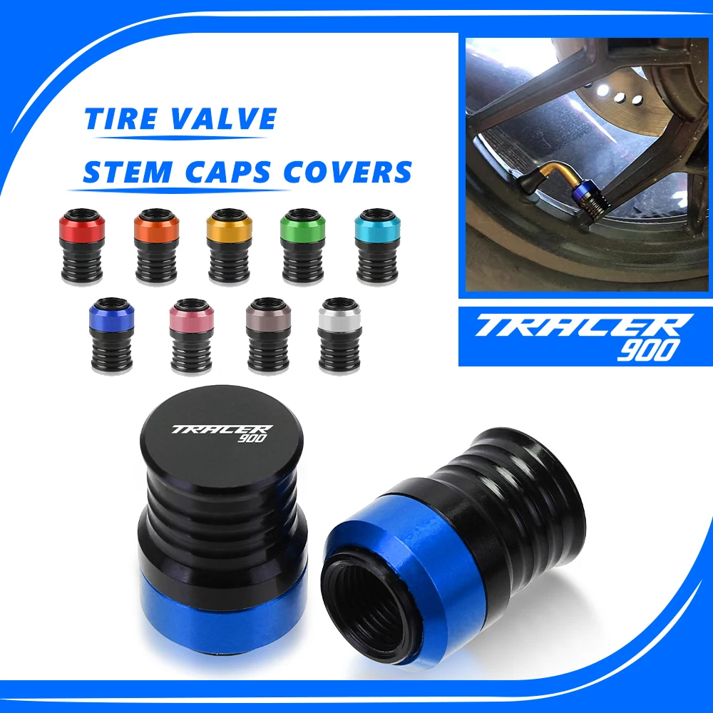 Per Yamaha Tracer 900Gt Tracer 900 Gt 2017 2018 2019 2020 Moto Universal Wheel Tire Valve Stem Caps Coperture Ermetiche