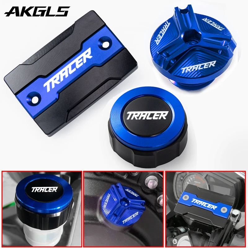 Per Yamaha Tracer 900 Tracer 900Gt Fz09 2015-2022 Tappo Del Liquido Dei Freni Anteriore Tappo Del Serbatoio Del Liquido Dei Freni Posteriore E Accesso