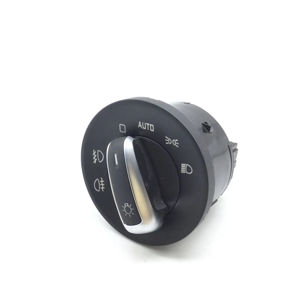 Interruttore Faro Per Skoda Octavia Ii 1Z3 1Z5 04-13 Interruttore Devioluci Cromato Auto 1Z0941431K 1Z0 941 431 K,1Z0 941 431 K