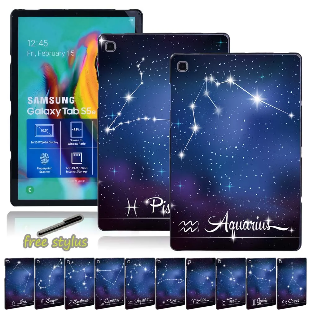 2020 Sottile Caso Tablet Per Samsung Galaxy Tab Un A6(T280/285/580/585)/A(T550/555/551/510/515/590/595)/E(T560/561)/S5E(T720/725)