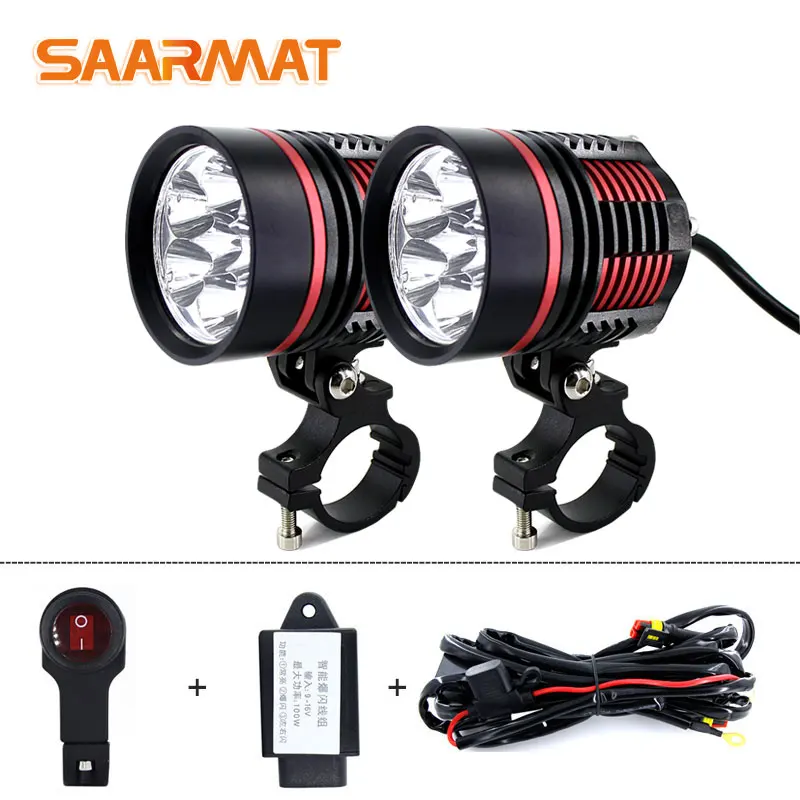 1Set Fari Moto Fendinebbia Led Lampeggiante Modifica Esterna Ausiliaria Per Bmw R1100Rt R1100Rt R 1100 Rt K1600Gt Gtl