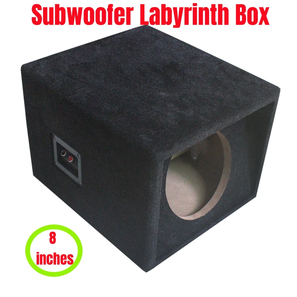 Modifica Audio Per Auto Subwoofer Da 8 Pollici Scatola Di Legno Vuota Subwoofer Per Auto Maze Box Supporta Rockford Fosgate P P2 P3 T1/Jl W6 W3 W1