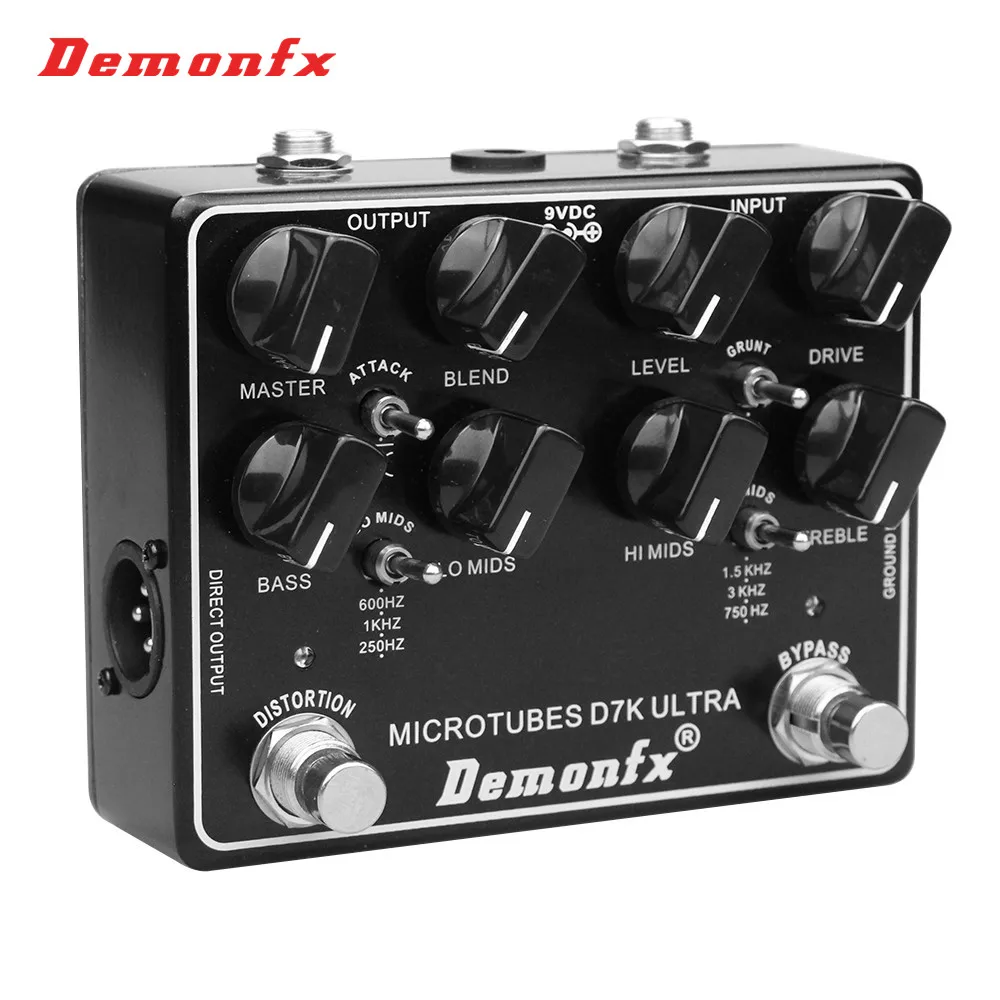 Microtubi A Pedale Effetto Basso Di Alta Qualità B7K Ultra V2 Bass Preamp E Super Symmerty Compressor Pedal Demonfx