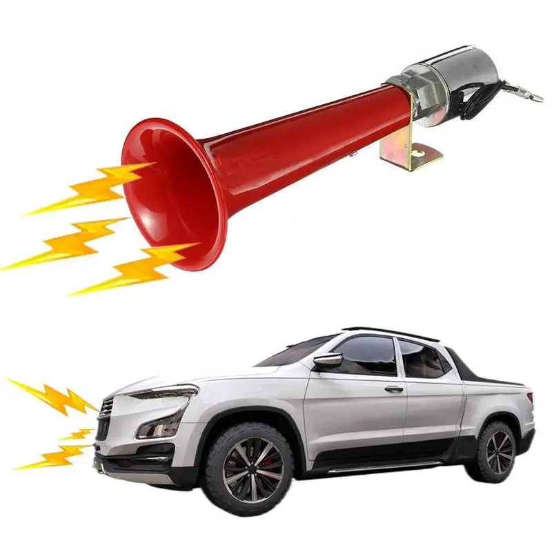 Camion Air Horn Car Train Horn Kit 180Db 180Db Car Train Horn Con Compressore Air Horn Kit Train Horn Super Loud Per Qualsiasi 12V/24V