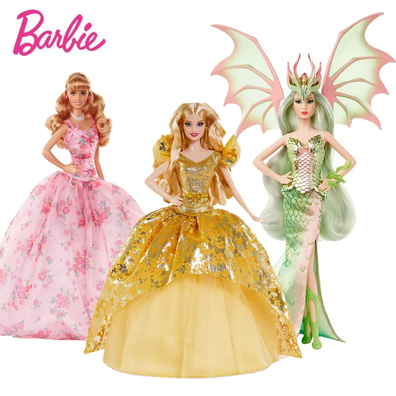 Bambola Barbie Originale Mitica Muse Dragon Empress Signature Dolls Toy For Girl Abito Cerimoniale Limit Collector Edition Gift Box