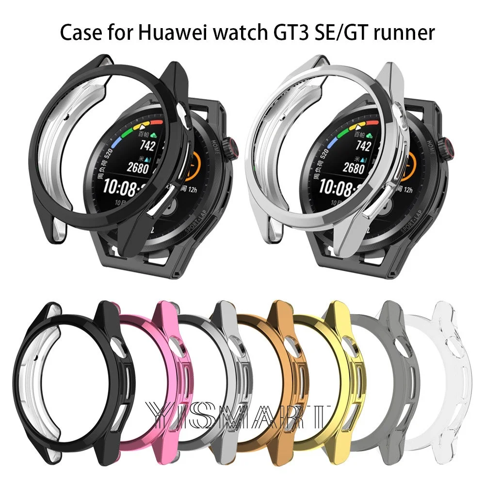 Custodia Protettiva Per Huawei Watch Gt Runner / Gt3 Se Smart Watch Custodie In Tpu Di Ricambio Per Huawei Watch Gt 3 Se