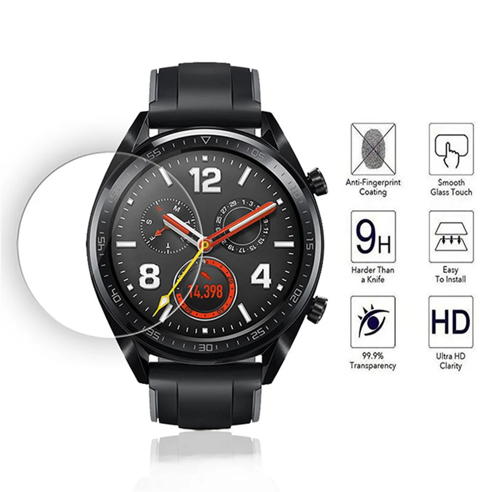 1 ~ 20 Pz Per Huawei Watch Gt2 Gt 2 Gt3 Runner Smartwatch Screen Protector Gt2 Gt3 46Mm Vetro Temperato Per Huawei Gt2 Accessori