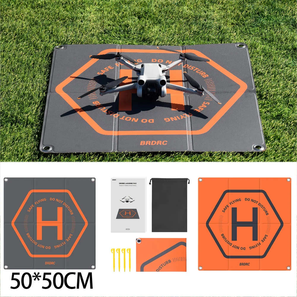 Brdrc Platorello Pieghevole Per Dji Avata/Mini 3 Pro/Mini 2/Mini Se/Mini/Holy Stone Grembiule Da Parcheggio Portatile Pad Accessorio Drone