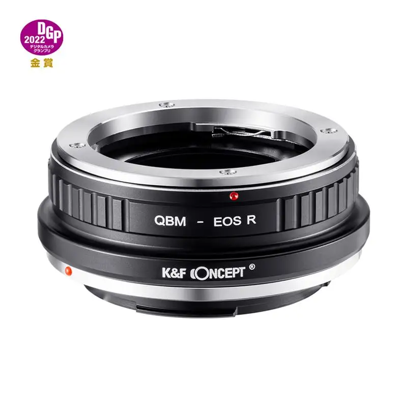 K & F Concept Qbm-Eos R Qbm Lens To Eos R Rf Mount Camera Adapter Ring Per Qbm Mount A Canon Eos R Rf R3 Rp R5 R6 Camera