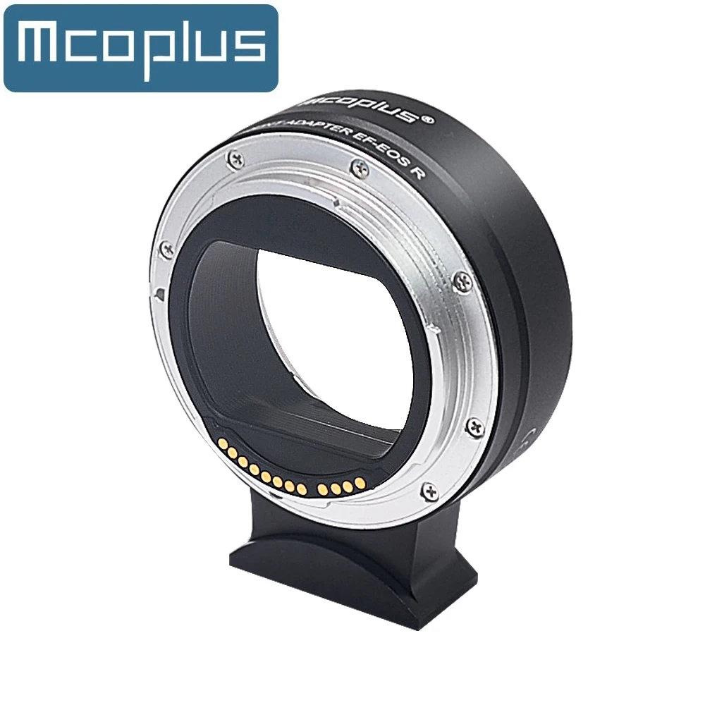 Mcoplus Ef-Eos R Anello Adattatore Per Obiettivo Con Messa A Fuoco Automatica Elettronica Per Obiettivo Canon Ef/Ef-S A Canon Eos R Ra Rp R6 Mark Ii R