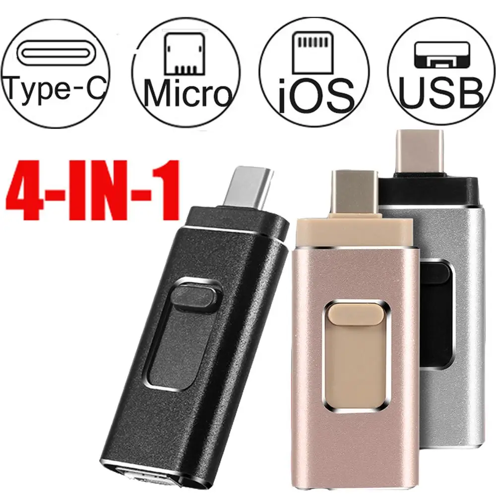 Chiavetta Usb Photo Stick Per Iphone Telefono Android Tipo C Micro Sd 128Gb 64Gb 32Gb 256Gb Tf Card Memory Stick Usb 3.0 Pendrive