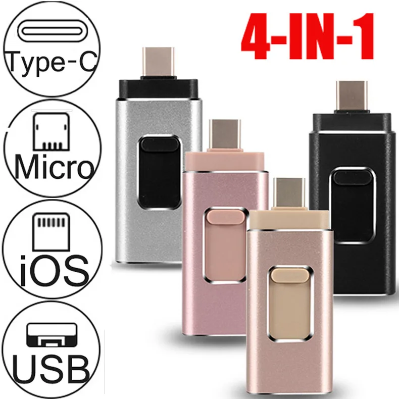 Chiavetta Usb Photo Stick Per Iphone Telefono Android Tipo C Micro Sd 128Gb 64Gb 32G 256Gb Tf Card Memory Stick Usb 3.0 Pendrive