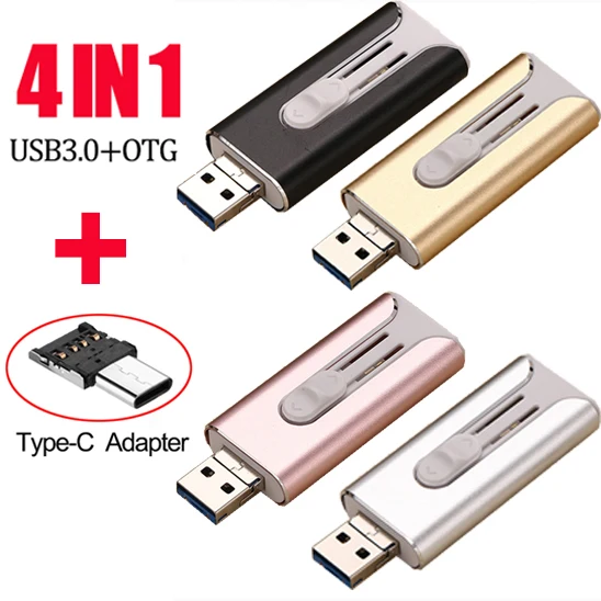 Chiavetta Usb Da 256Gb Usb Pendrive Per Iphone Xs Max X 8 7 6 Ipad 16/32/64/128 Gb Memory Stick Ios Usb Key Pen Drive Usb 3.0