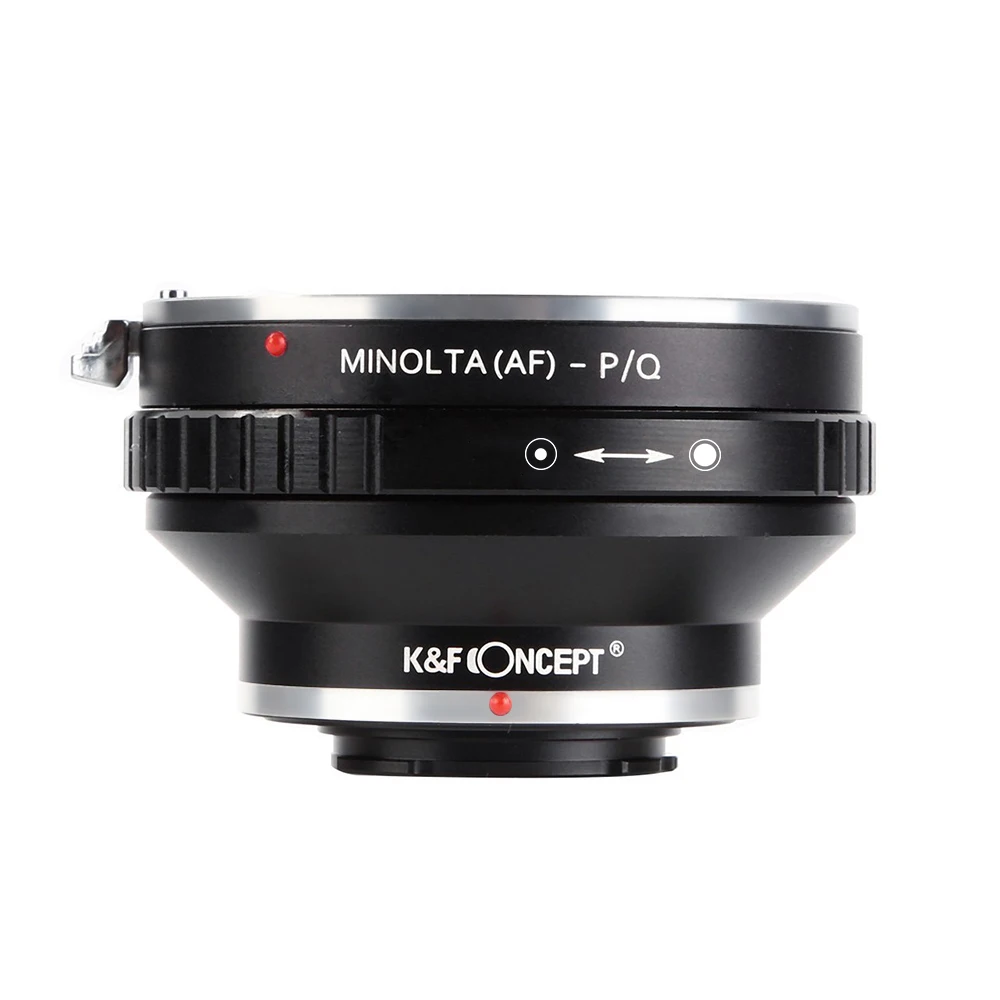 K & F Concept Lens Mount Adapter Per Sony Alpha Minolta Af Ma Lens To Pentax Q Pq P/Q Q-S1 Q10 Q7 Mount Camera