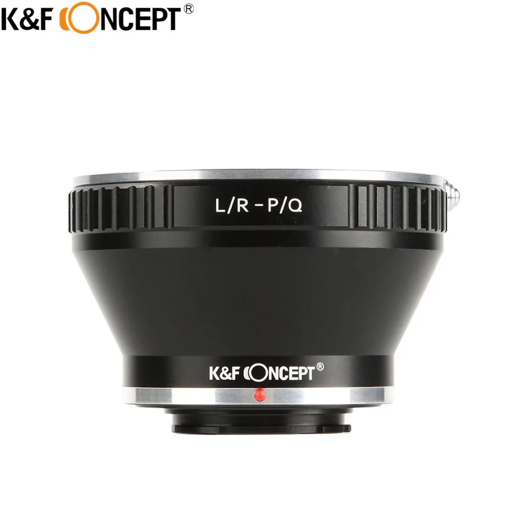 K & F Concetto L/R-P/Q Camera Lens Anello Adattatore Di Montaggio Con Treppiede Per Leica R Mount Lens Per Pentax Q-S1 Q10 Q7 Q Corpo Della Fotocamera