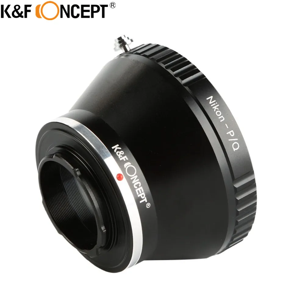 K & F Concetto Per Nikon-P/Q Camera Mount Lens Anello Adattatore Per Nikon Ai Ai-S F Lens Per Pentax Q-S1 Q10 Q7 Q Corpo Della Fotocamera Dslr