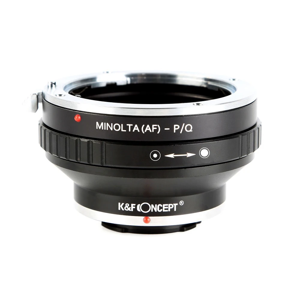 K & F Concept Lens Mount Adapter Con Treppiede Per Sony Alpha Minolta Af Ma Lens To Pentax Q Pq P/Q Q-S1 Q10 Q7 Mount Camera