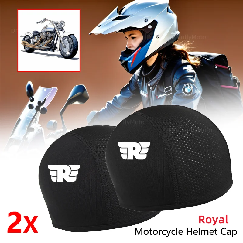 Per Royal Enfield Bullet/Meteor/Classic 350 500 Interceptor 650 Casco Da Moto Passamontagna Interno Cappello Traspirante Per Uomo
