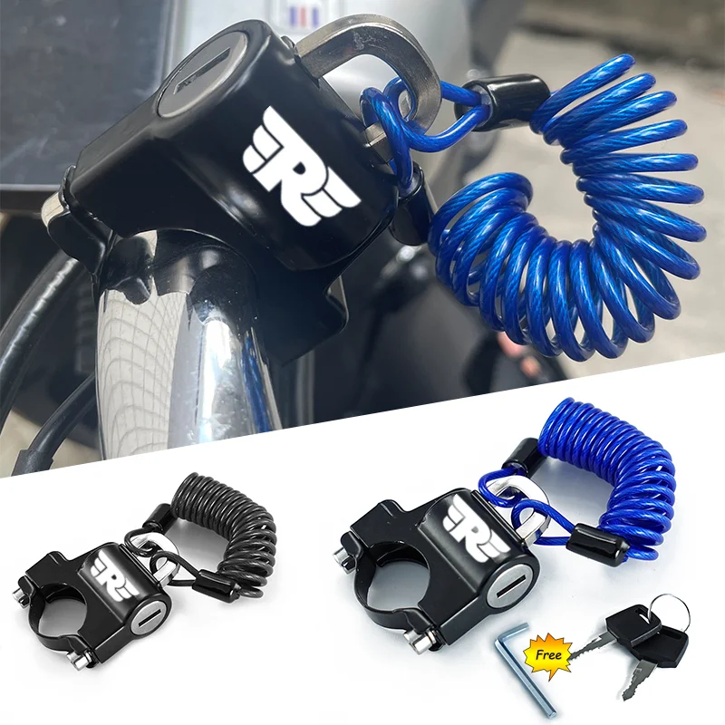 Per Royal Enfield Bullet/Meteor/Classic 350 500 Interceptor 650 Continental Gt 535 Himalayan 411 2023 Lucchetto Per Casco Moto