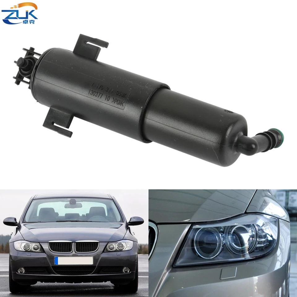 Accessori Auto Ugello Lavafari Anteriori Per Bmw Serie 3 E90 E91 E92 E93 Smc 2006-2012 Getto Di Pulizia Fari 61677179311