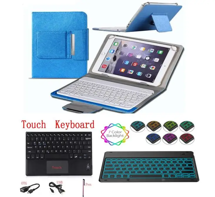 Custodia Per Tastiera Bluetooth A10-30 X30 Per Acer Iconia Tab 10 Chromebook A3-A40 A3-A30 A3-A20 A20Fhd 10.1 Pollici Tablet + Penna