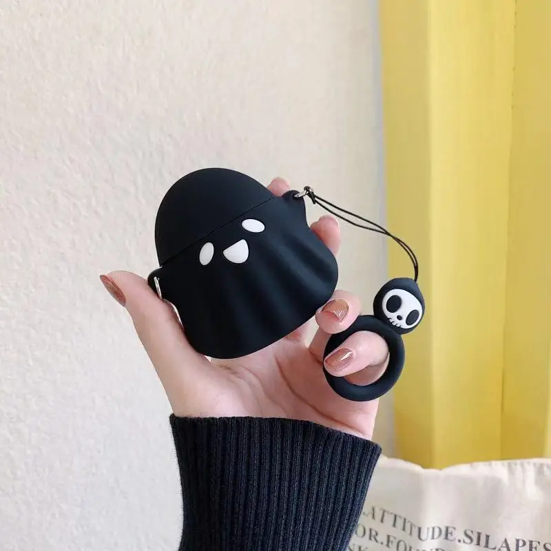 Simpatico Caso Fantasma Per Airpods Pro Cover Per Apple Airpods 2 3 Generazione Auricolare Airpod Shell Pod Aria Protettiva Pod 2Nd 3Rd Gen