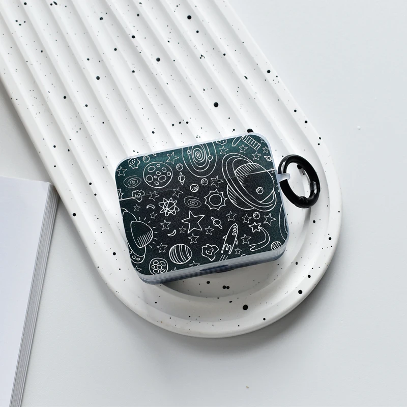 Sketch Of Universe Case Per Airpods 2 Cover Di 3 Generazione Per Apple Airpods Pro 2Nd Shell Per Air Pods Scudo Protettivo Di Terza Generazione