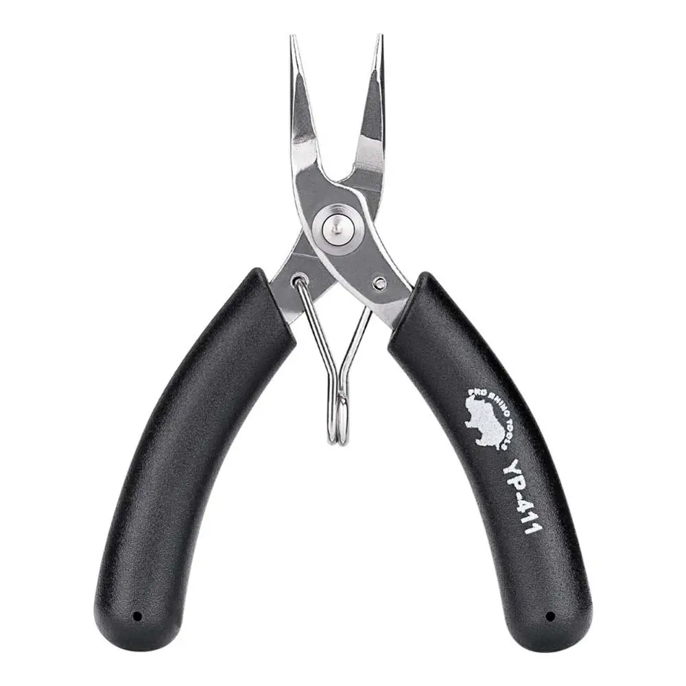 Pro Rhino Strumenti Yp-411 110 Millimetri Lungo Naso Mini Pinze Super Hard Punta Senza Denti Per La Pesca Di Elaborazione Dei Monili Di Riparazione