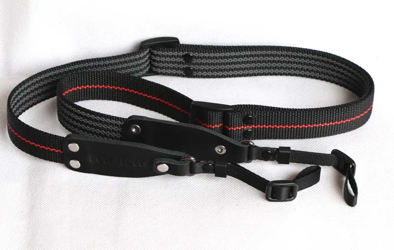 Tracolla Per Fotocamera Fatta A Mano Tracolla Larga In Nylon Con Testa In Pelle Per Mamiya C33 C330 C330F C22 C220 7Ii 645Afd 645Zd