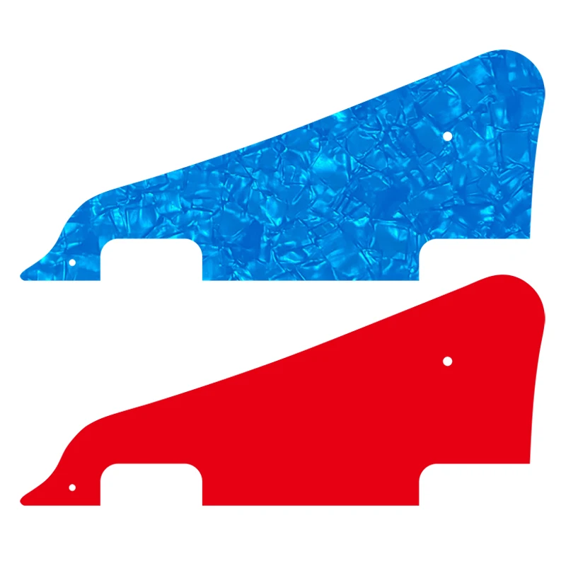 Xin Yue Custom Guitar Parts-Per Us Gibson P90 Les Paul Guitar Pickguard Scratch Plate Opzioni Multicolori