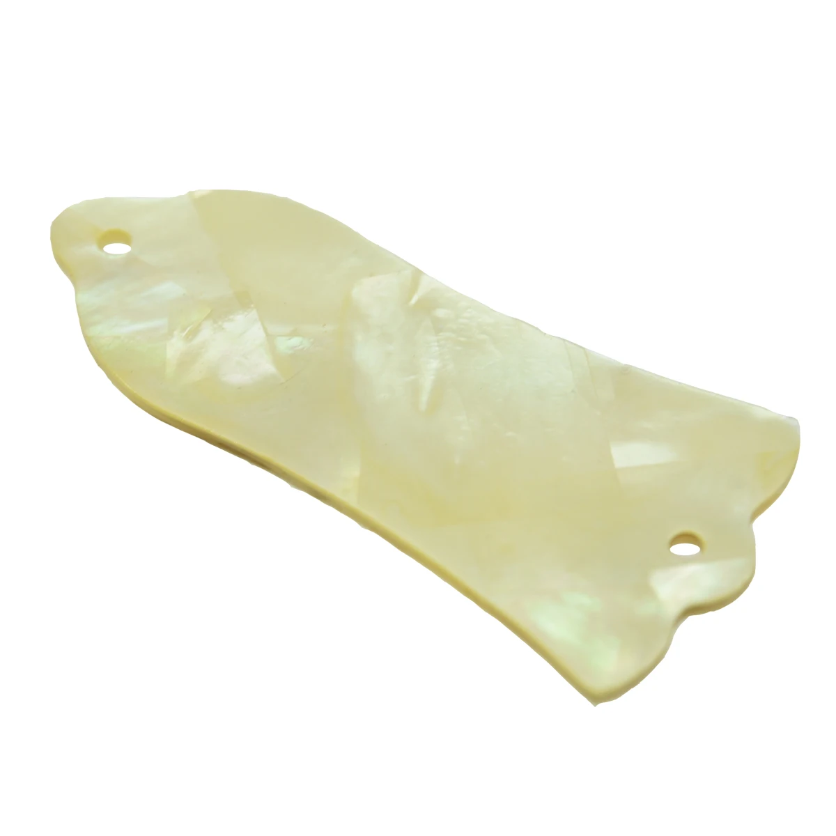 Dopro Real Custom Natural Abalone Shell/White Pearl/Yellow Pearl Guitar Truss Rod Cover Con 2/3 Fori Adatto Per Gibson Les Paul