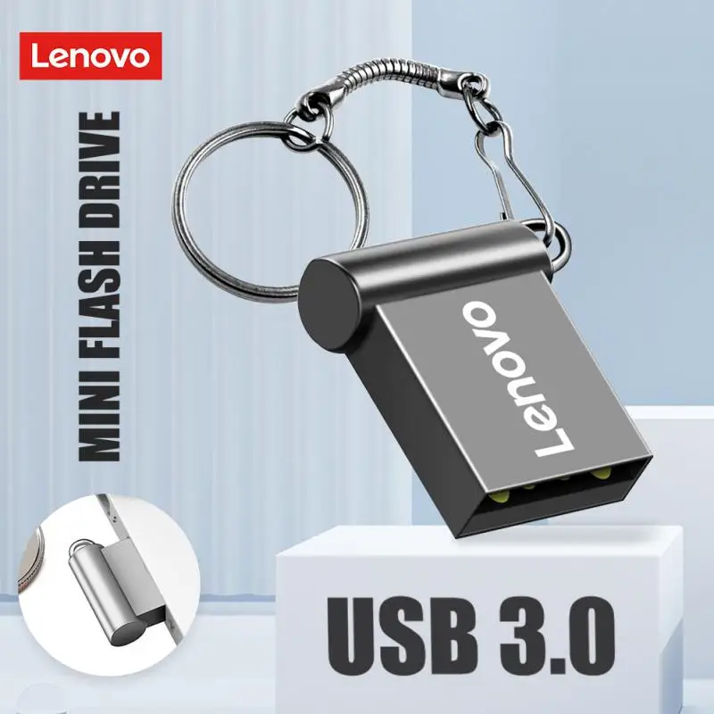 Lenovo Usb3.0 Pen Drive Usb 3.0 256Gb 512Gb Chiavette Usb Portatili Mini Usb Stick 128Gb 64Gb Regalo Pendrive Memory Stick
