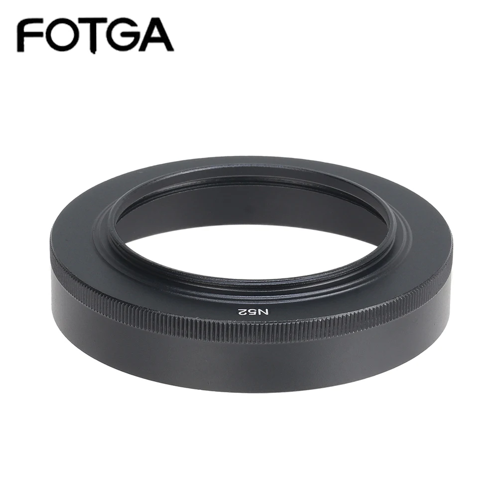 Paraluce Fotga Per Nikon Z 28Mm F2.8/Z40Mm F2 Paraluce In Metallo Z7Ii Z6Ii Z5 Zfc Z50 Z7 Z6 Z9 Z8 Macro Accessori Per Obiettivo Della Fotocamera