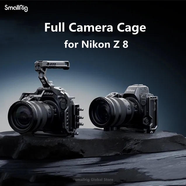 Smallrig Cage Full Cage Protegge La Fotocamera 1/4 "-20 Foro Filettato Nato Rail Qd Mount Strap Slot Per Nikon Z 8 Z8 Camera 3940