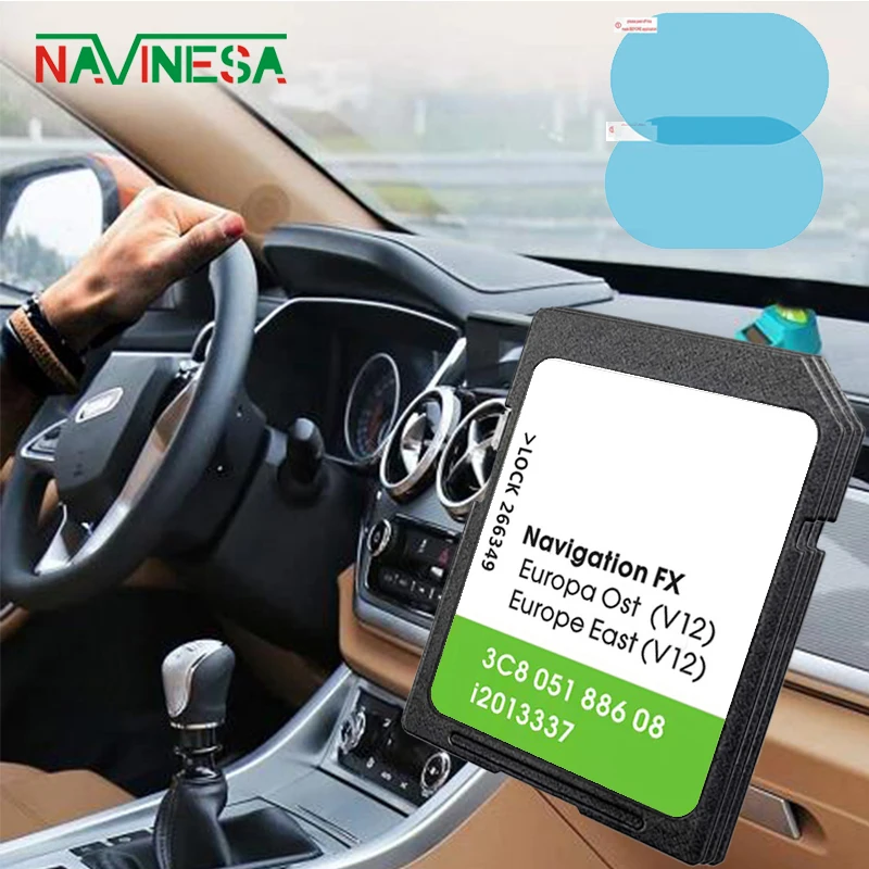 8Gb Fx V12 Per Golf Plus A6 Car Europe Gps Navigation Sd Card Rns 310 V12 East Ost