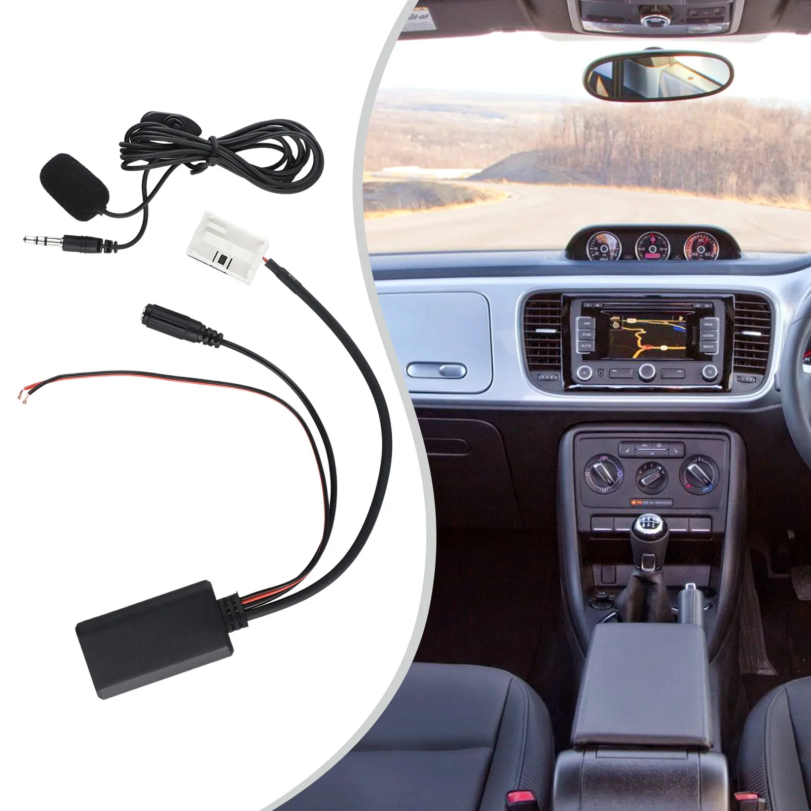 Sostituisci Accessorio Parte Adattatore Bluetooth Per Mcd 300 310 500 Per Mcd Rcd 200 210 Per Mcd Rns 510 1Pc Vivavoce
