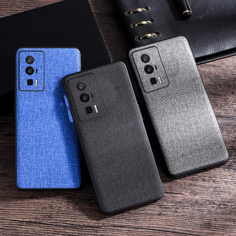 Per Poco F5 Pro F5 X5 Pro M5 M4 F4 Gt X4 Gt M4 Pro Poco X3 Gt F3 M3 Pro X3 Nfc Custodia Rigida In Tessuto Soft Tpu Fundas