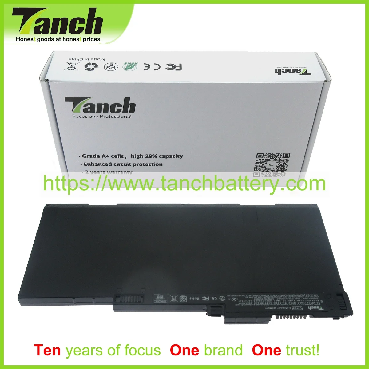 Batteria Del Computer Portatile Tanch Per Hp Co06Xl 719796-001 E3W24Ut Hstnn-111C-4 Elitebook 700 755 G2 840 G1-F1N95Ea 11.1V 3 Celle