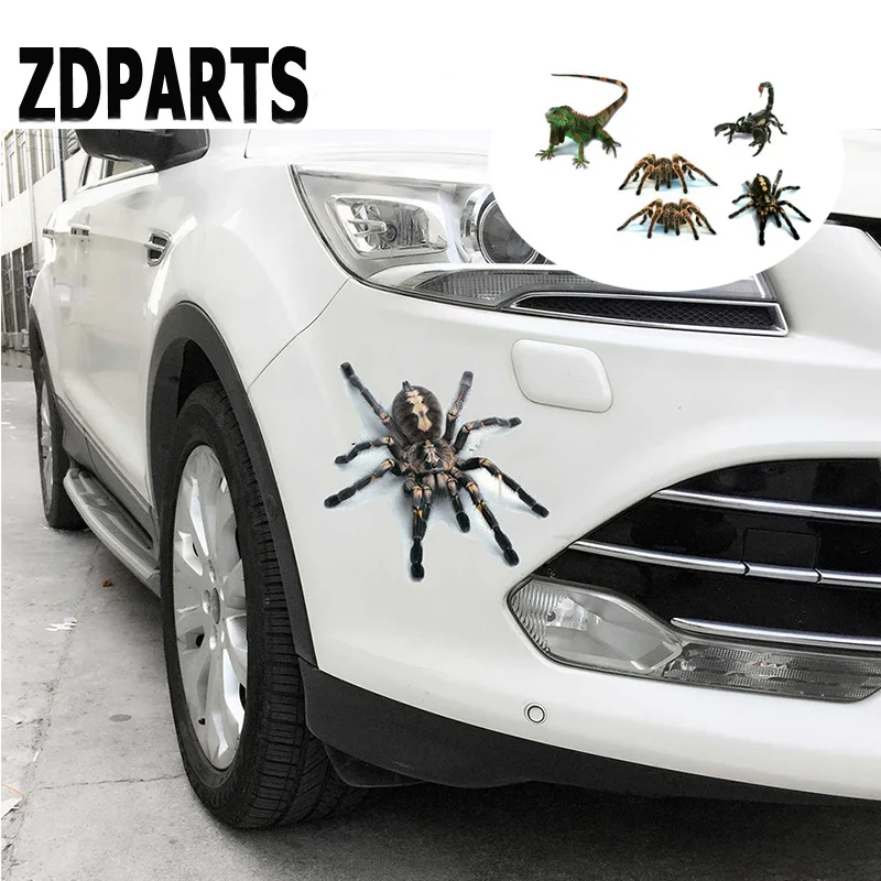 Zdparts 3D Car Spider Emblem Truck Motor Window Sticker Cover Per Suzuki Grand Vitara Swift Sx4 Mitsubishi Asx Audi A 4 Fiat 500